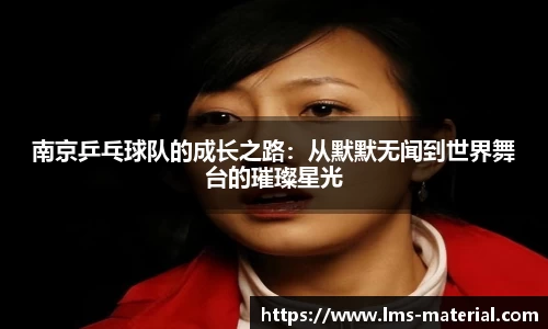 南京乒乓球队的成长之路：从默默无闻到世界舞台的璀璨星光